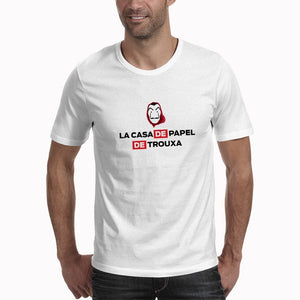 T shirt men Funny Design La Casa De Papel T Shirt Money Heist Tees TV Series Tshirts Men Short Sleeve House of Paper T-Shirt