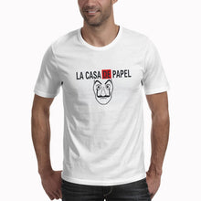Load image into Gallery viewer, T shirt men Funny Design La Casa De Papel T Shirt Money Heist Tees TV Series Tshirts Men Short Sleeve House of Paper T-Shirt