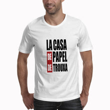 Load image into Gallery viewer, T shirt men Funny Design La Casa De Papel T Shirt Money Heist Tees TV Series Tshirts Men Short Sleeve House of Paper T-Shirt