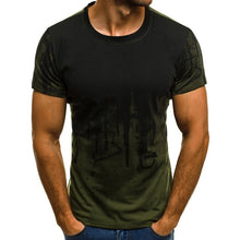 Load image into Gallery viewer, FLYFIREFLY Men Camouflage Printed  Male T Shirt Bottoms Top Tee Male Hiphop Streetwear Long Sleeve Fitness Tshirts Dropshipping