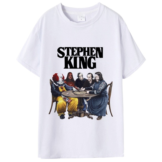 New Arrival Stephen King It Movie Tshirt Summer Men Stephen King Print –  AsheTee